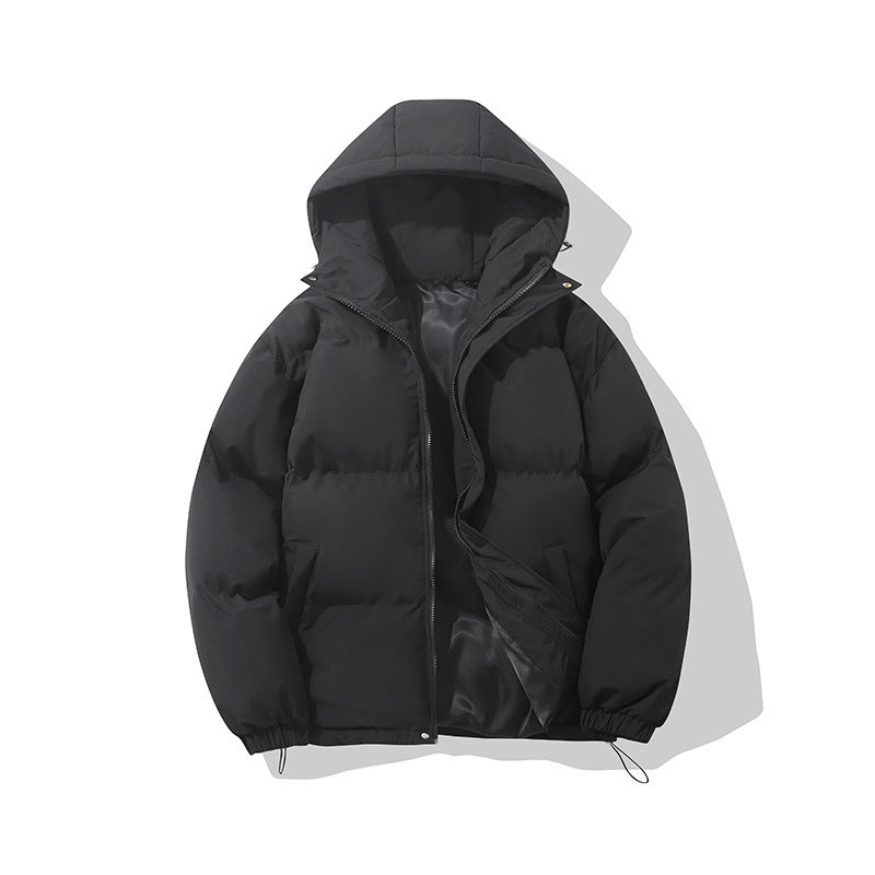Aubrey | Women's Puffer Jacket - Zipper Hooded Long Sleeve Warm Padded