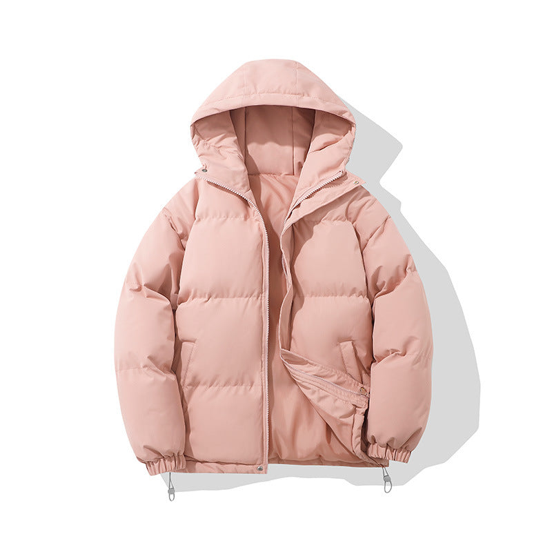 Aubrey | Women's Puffer Jacket - Zipper Hooded Long Sleeve Warm Padded