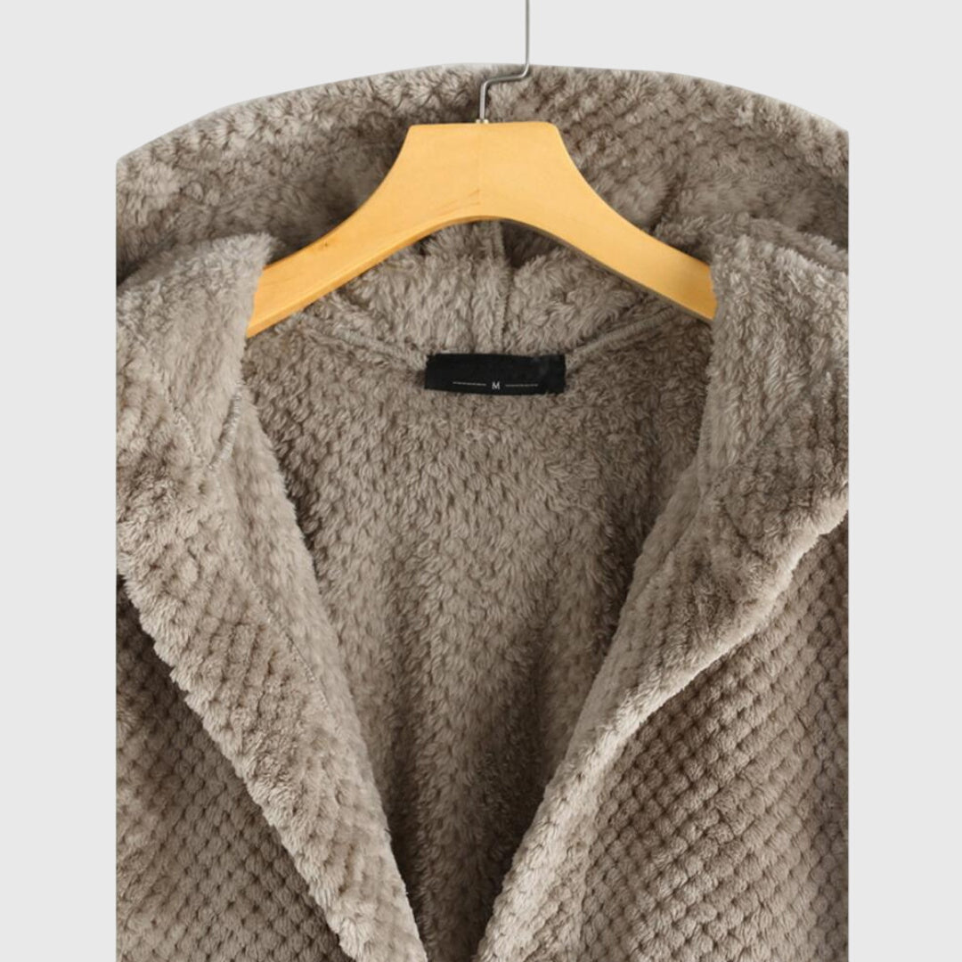 Elsie | Women's Fleece Jacket - Hooded Reversible Flattering Fit Warm