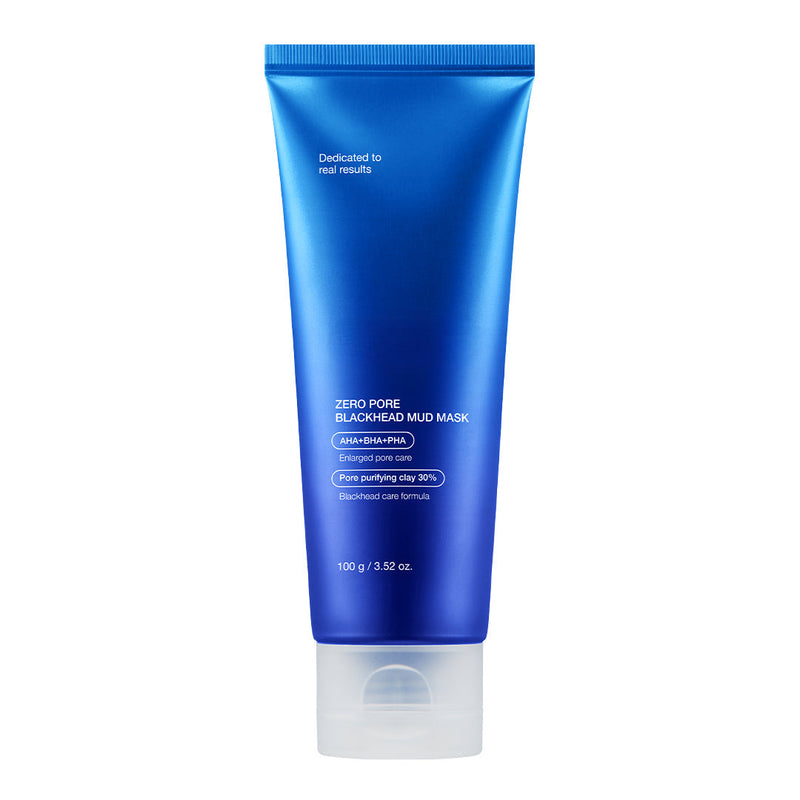 Zero Pore Blackhead Mud Mask with Charcoal, Kaolin Clay & Volcanic Ash