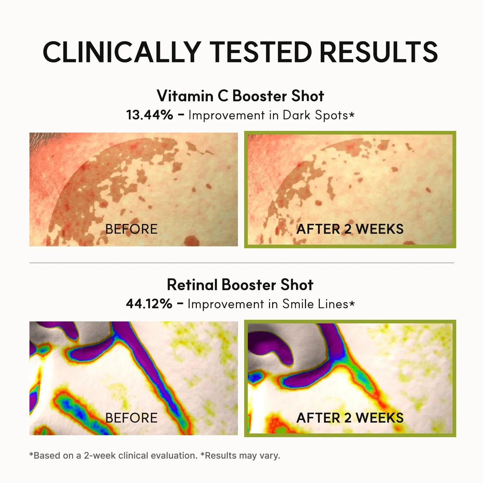 Booster Shot Vitamin C & Retinal Duo for Dark Spots, Pores & Blemishes