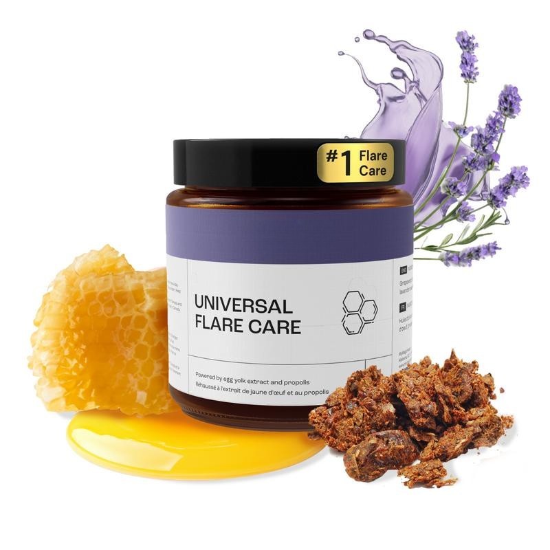 Universal Flare Care Sensitive Skin Cream featuring Propolis for Calm