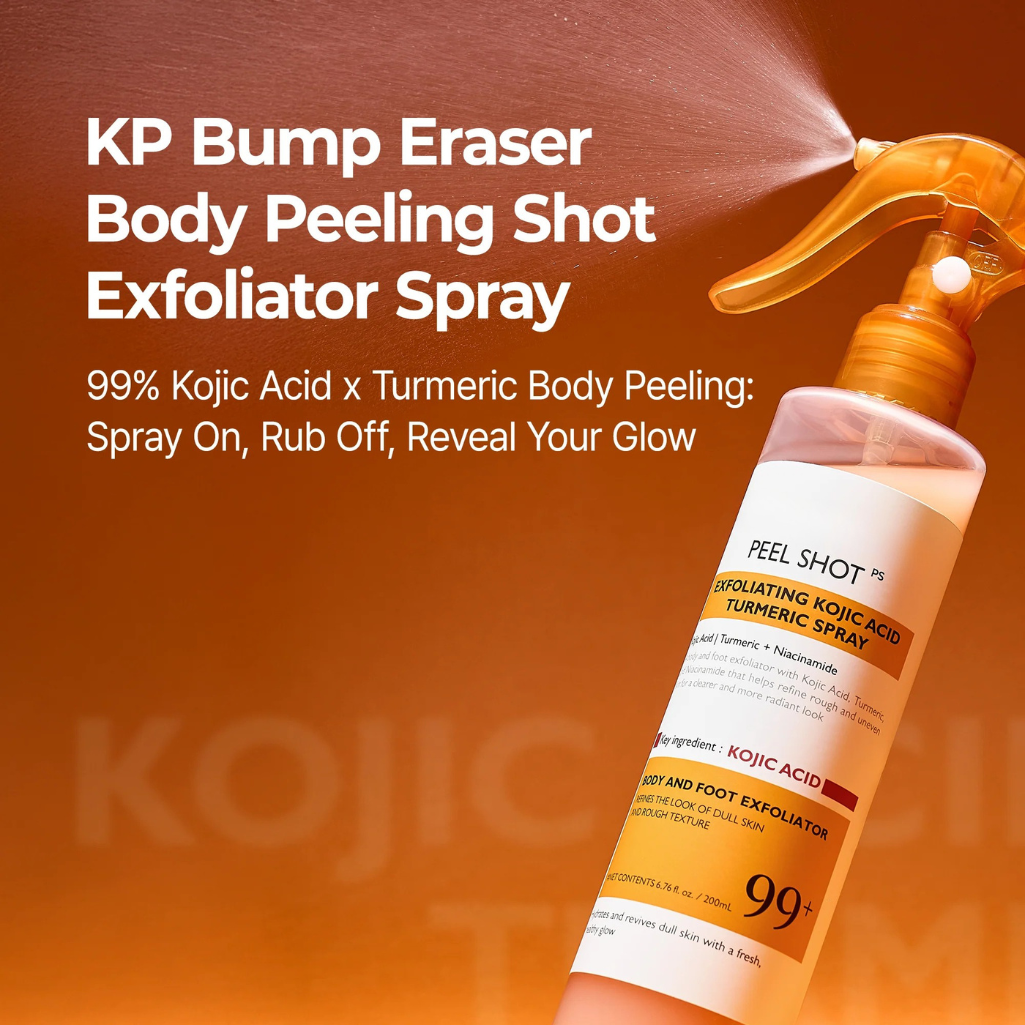 Peel Shot Kojic Acid Turmeric Duo for Dark Spots, Hyperpigmentation & Brightening