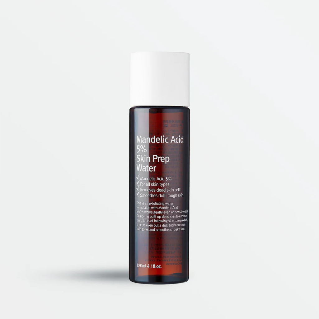 Eau exfoliante préparatrice à l’acide mandélique 5 % pour pores