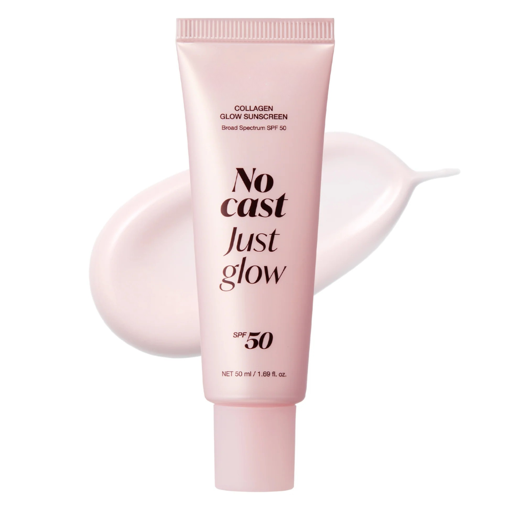 No Cast Just Glow Collagen Sunscreen SPF 50 for Face and Daily Glow