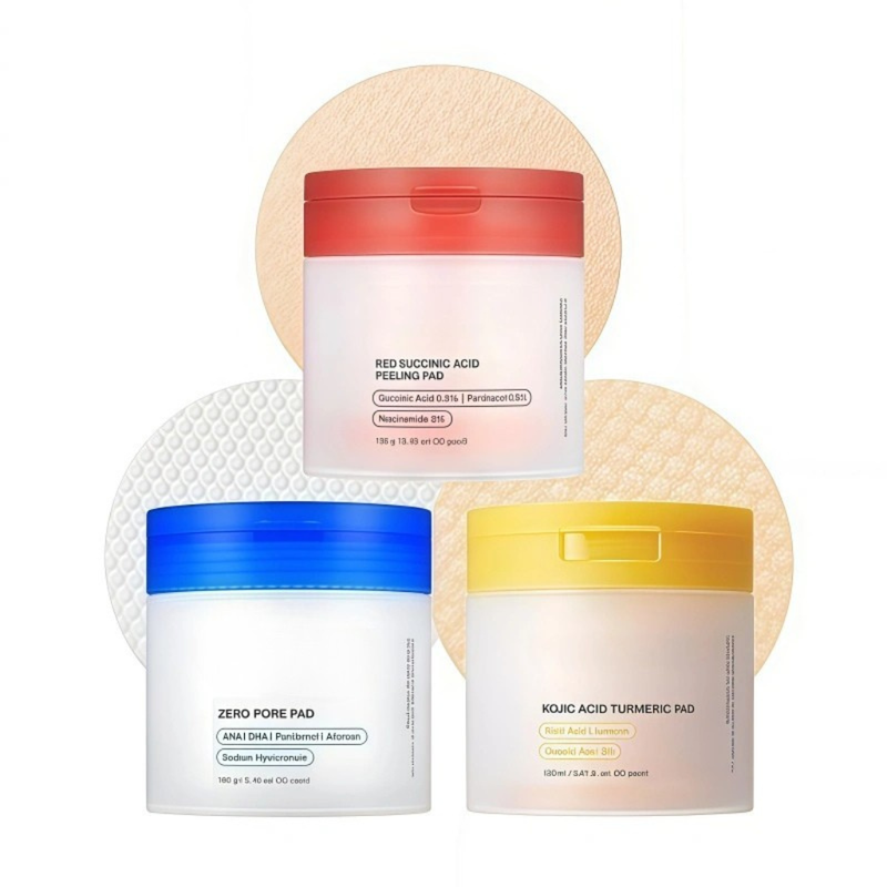 Mix & Match Toner Pad Set for Pores, Dark Spots and Glass Skin
