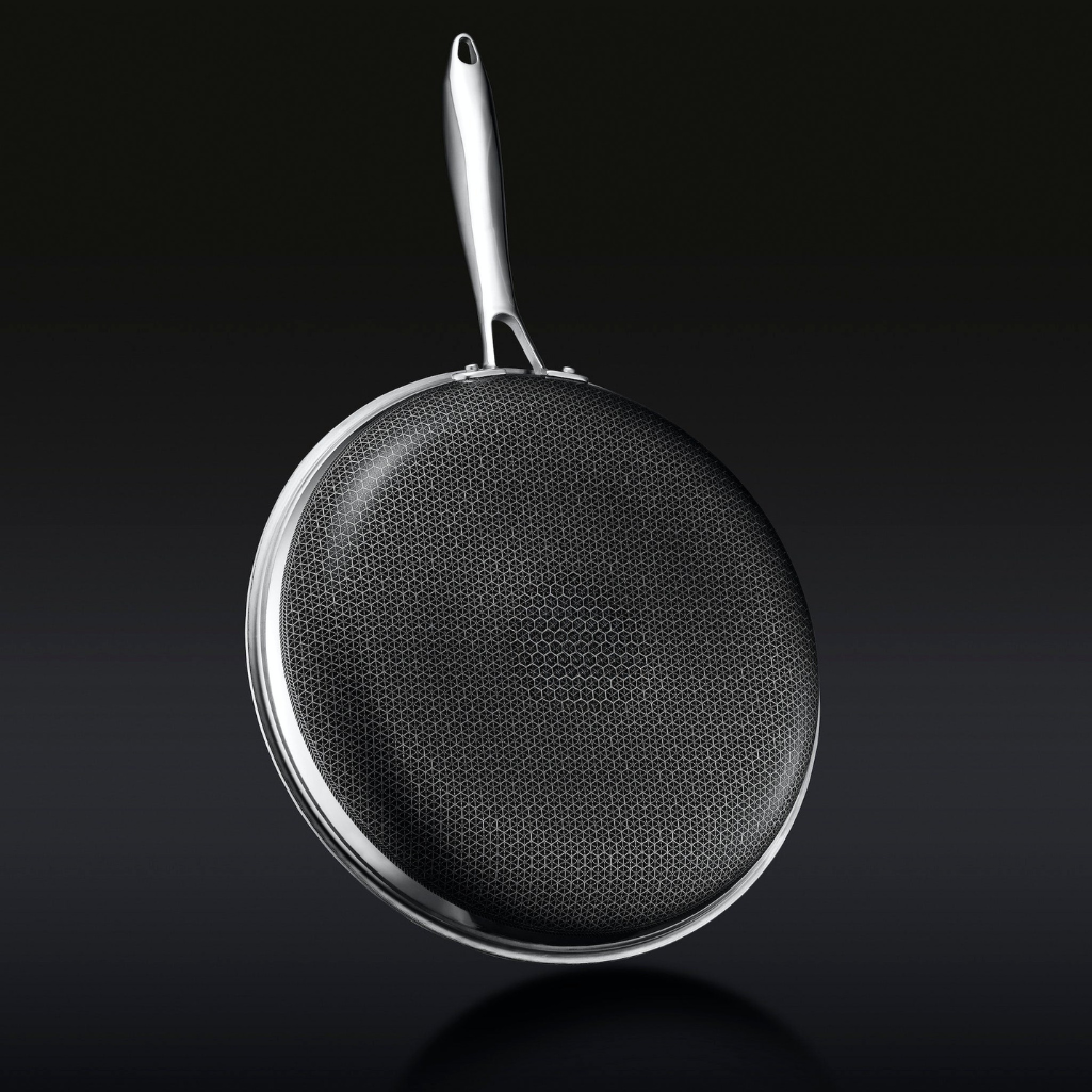 Hybrid Fry Pan, 12", Spacious for Family-Sized Cooking