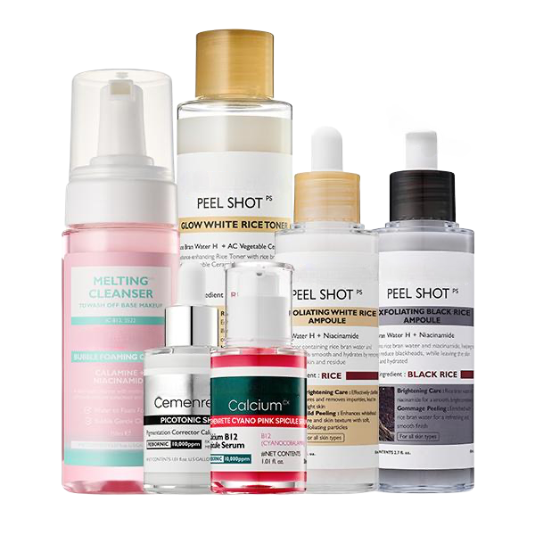Set de cuidado de la piel Lumi Glow Triple Pore Care para poros, imperfecciones y textura de la piel