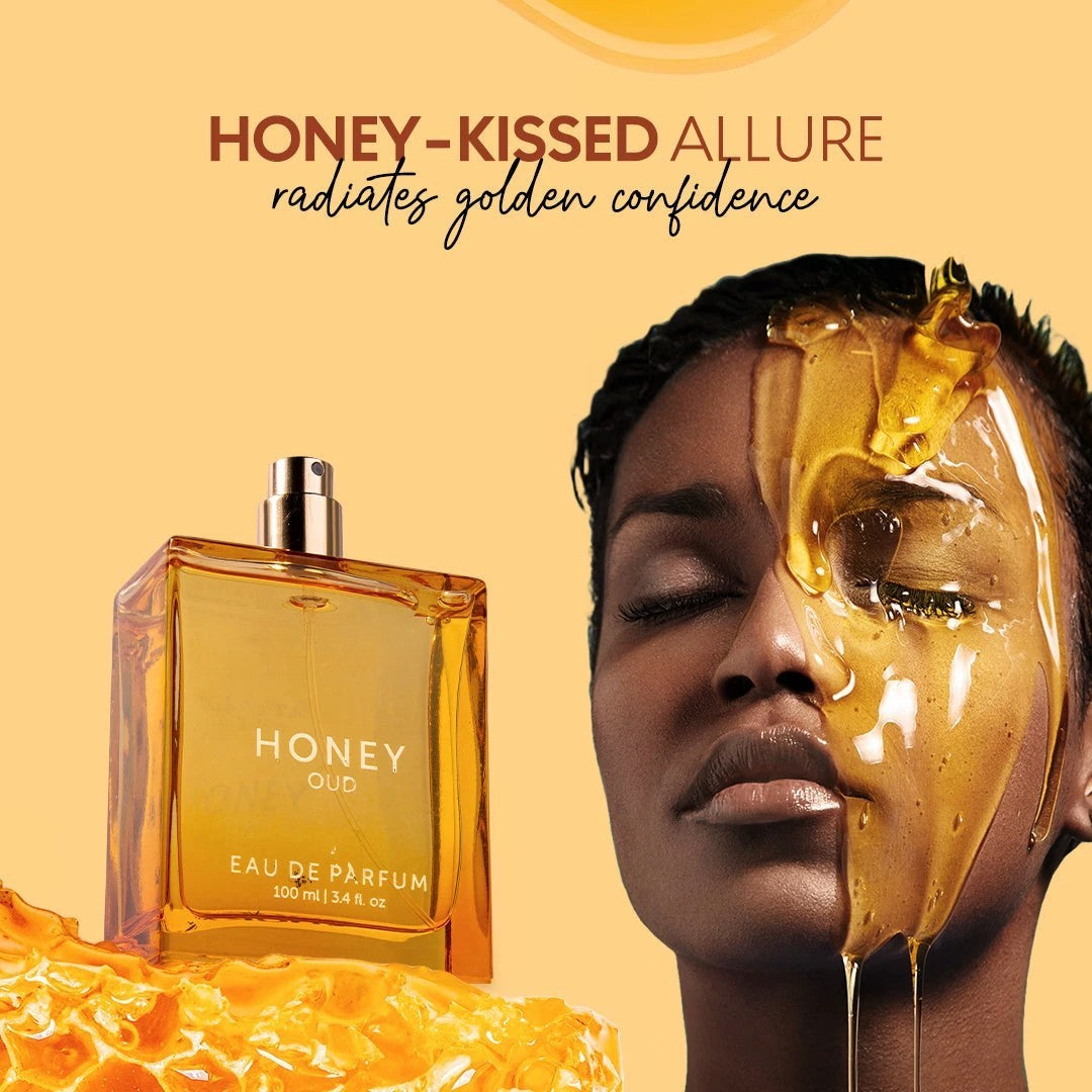 Honey Oud Eau de Parfum for Unisex Wear, Warmth & Long-Lasting Scent