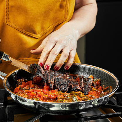 Hybrid Fry Pan, 12", Spacious for Family-Sized Cooking