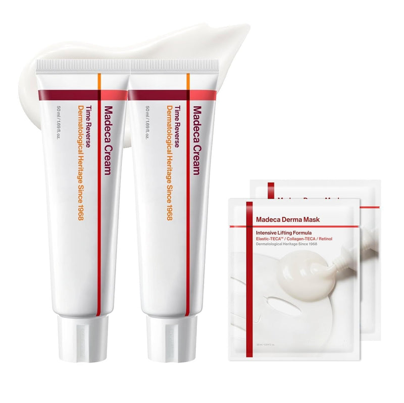 Set speciale Madeca Cream Time Reverse per rughe, rassodamento e pelle sensibile