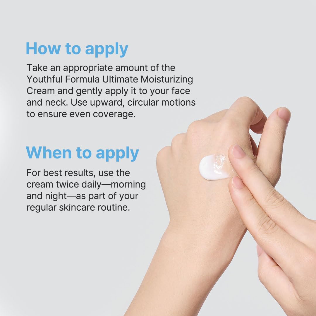 NIDA Youthful Formula Dry Skin Moisturizer with Hyaluronic Acid