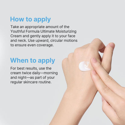 NIDA Youthful Formula Dry Skin Moisturizer with Hyaluronic Acid