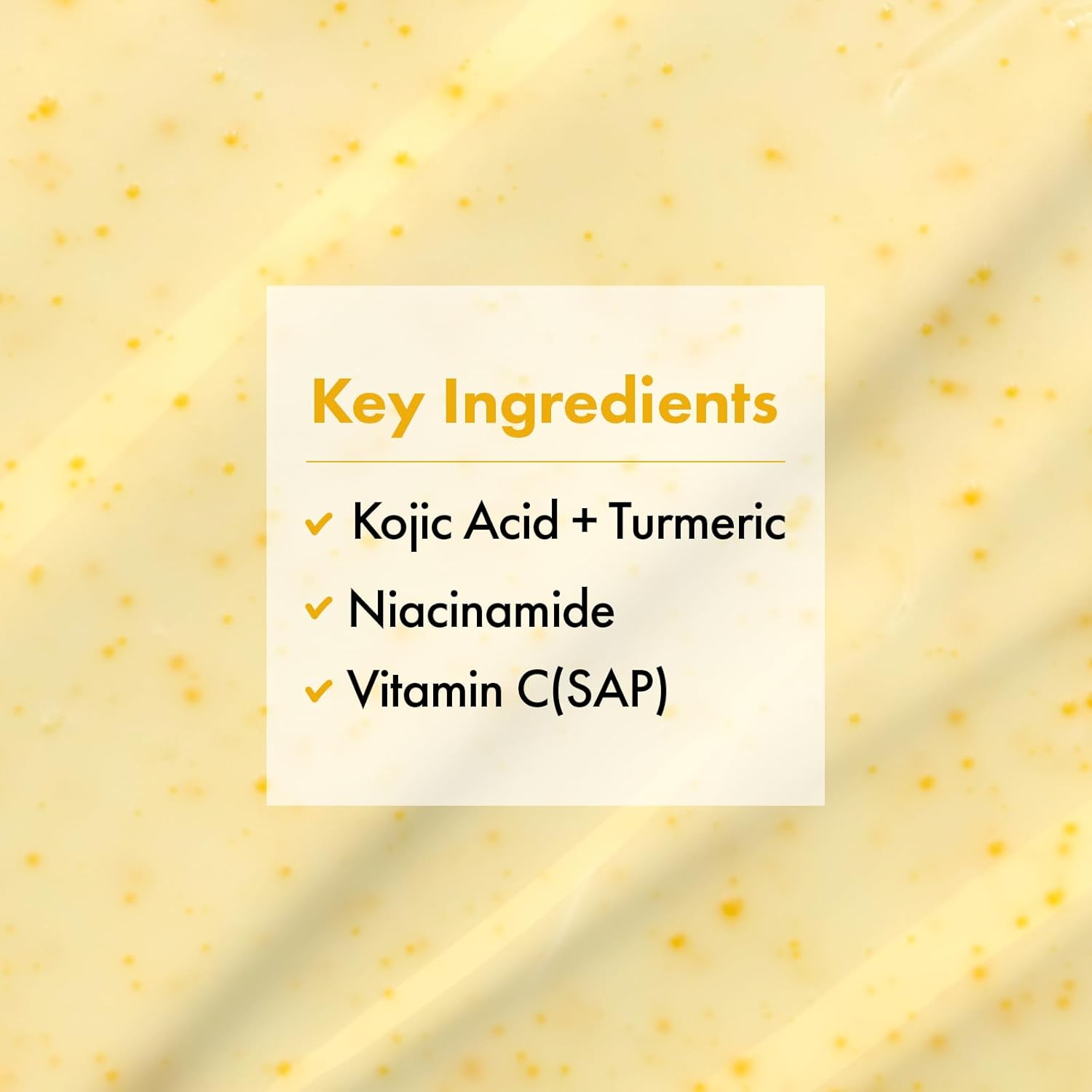 Kojic Acid Turmeric Cream for Dark Spots and Even Skin Tone