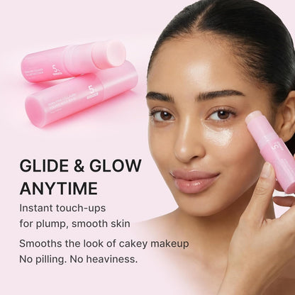 PDRN Pink Collagen Multi Balm Stick for Hydration, Fine Lines and Glow