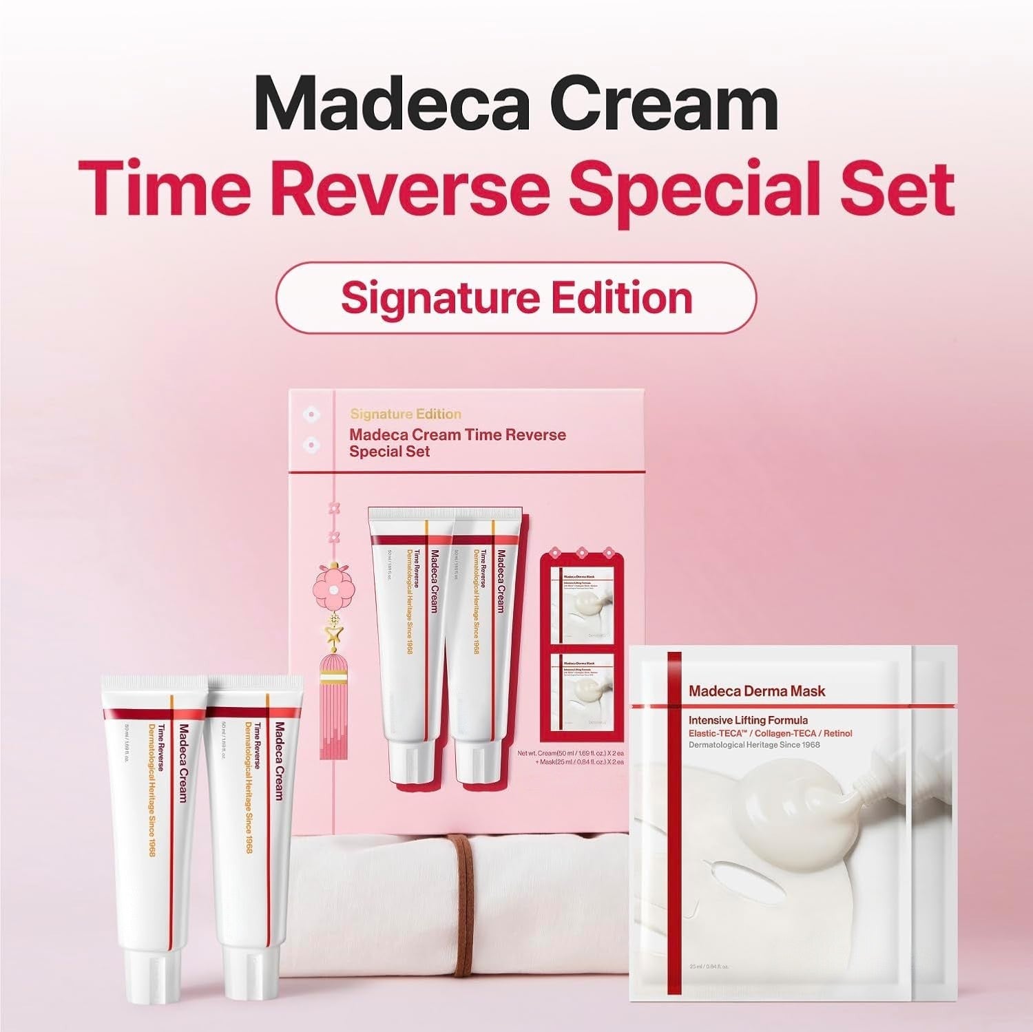 Madeca Cream Time Reverse Special Set for Wrinkles, Firming & Sensitive Skin