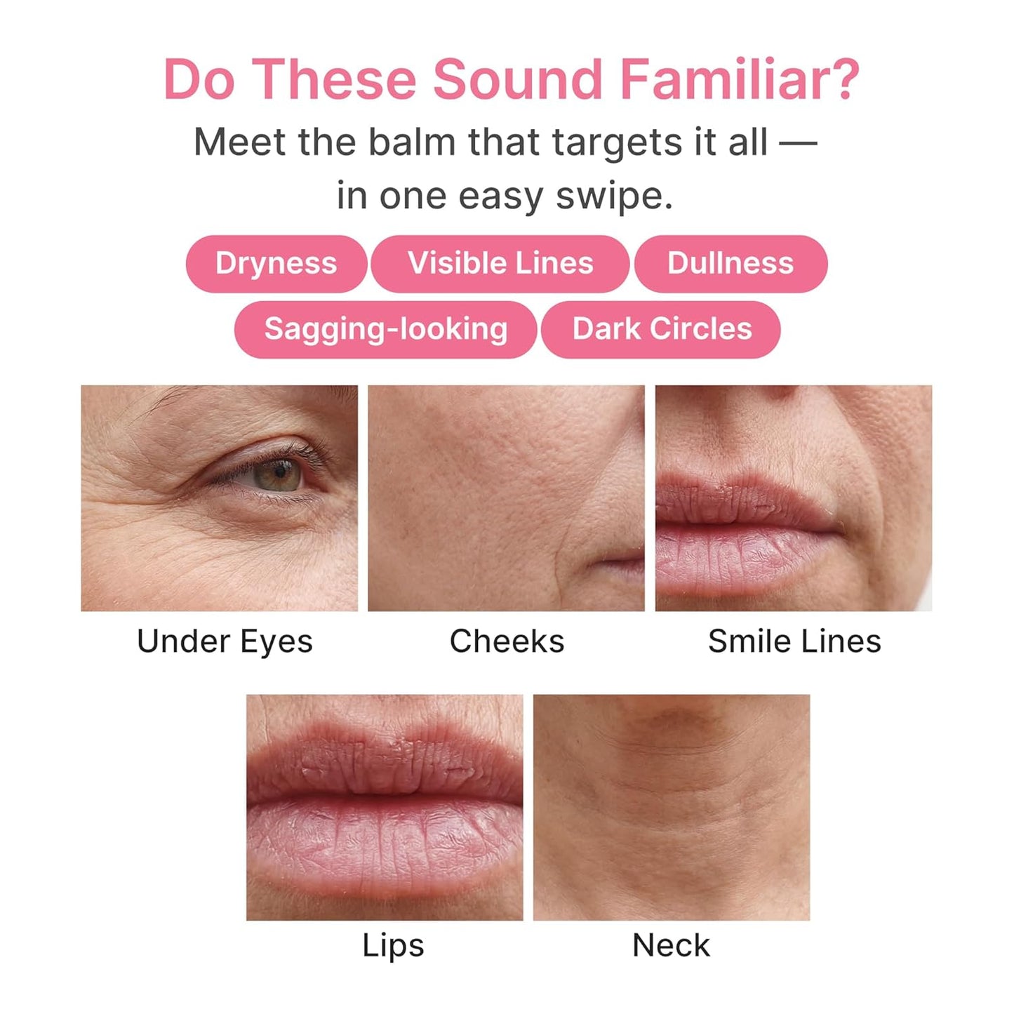PDRN Pink Collagen Multi Balm Stick for Hydration, Fine Lines and Glow