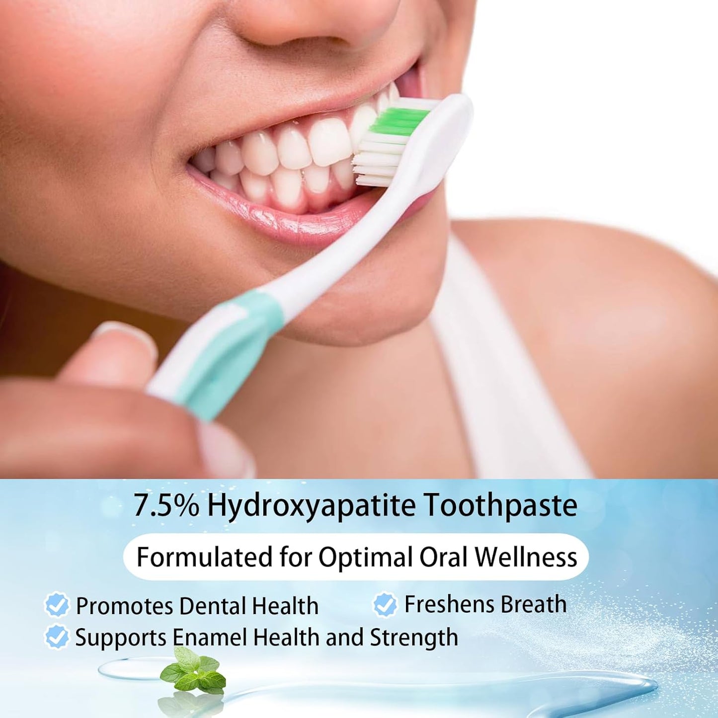 Nano Hydroxyapatite Toothpaste for Enamel Remineralization & Sensitivity
