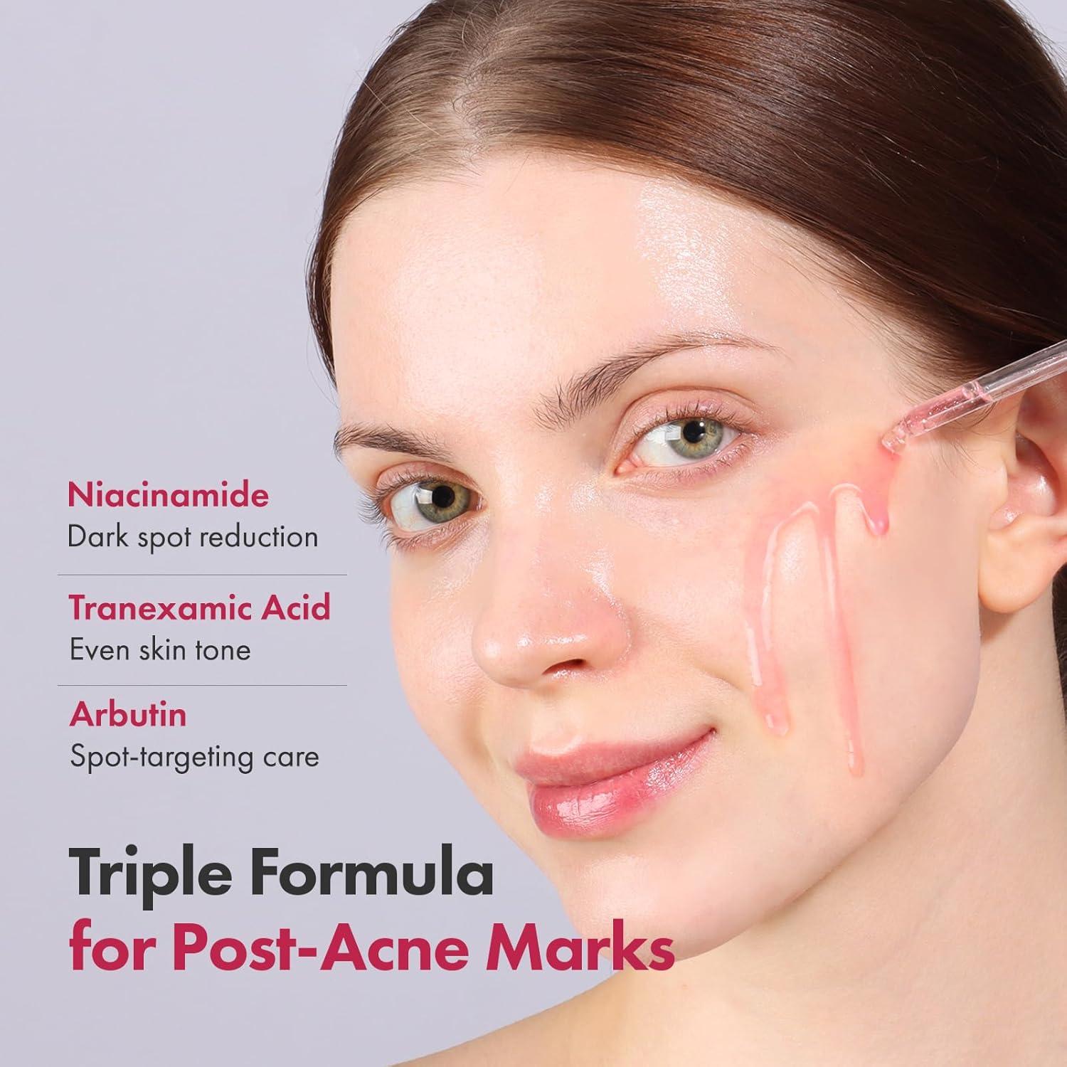 Sérum niacinamide 10 % + acide tranexamique 4 % pour peau de verre