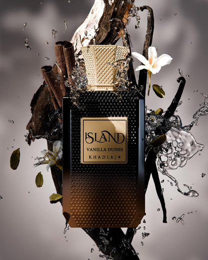 Khadlaj Island Extrait de Parfum with Bergamot, Jasmine & Amber
