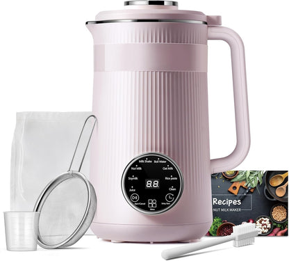 8-in-1 Nut Milk Maker Blender, 32oz Plant-Based & Non-Dairy, Self-Clean