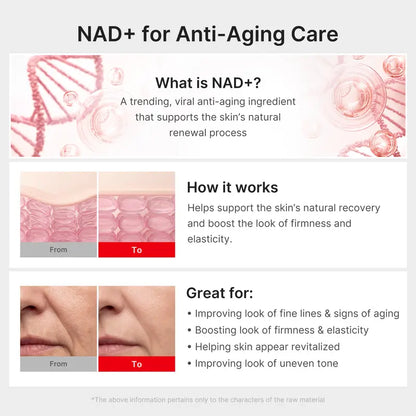 NAD+ EGF Korean Skincare Firming Serum for Fine Lines & Elasticity
