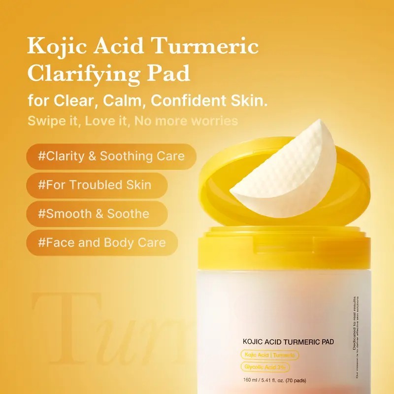 Duo Kojic Acid Renew & Smooth pour peau à problèmes avec curcuma et niacinamide