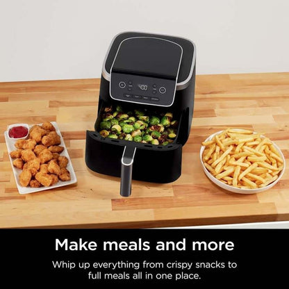 5-QT Air Fryer Pro, 400°F Air Crisp, 4 Functions, Nonstick Basket