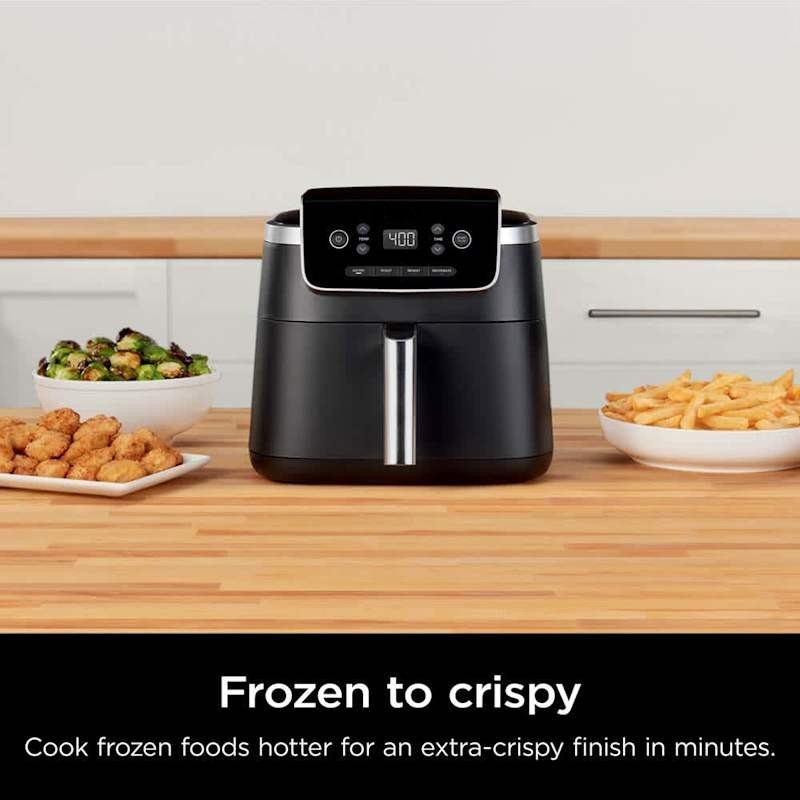 5-QT Air Fryer Pro, 400°F Air Crisp, 4 Functions, Nonstick Basket