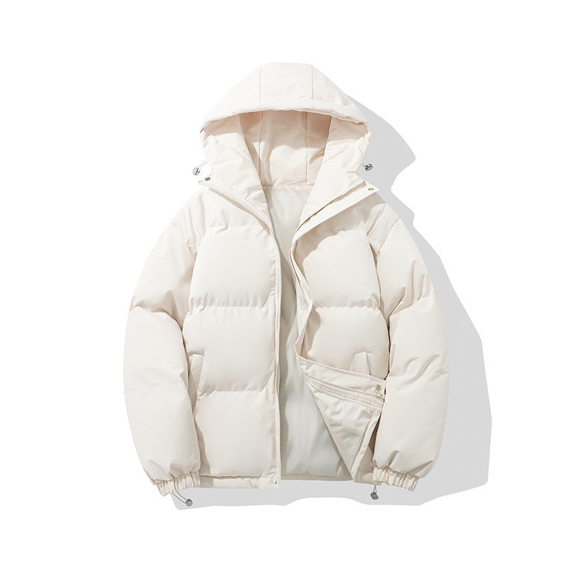 Aubrey | Women's Puffer Jacket - Zipper Hooded Long Sleeve Warm Padded