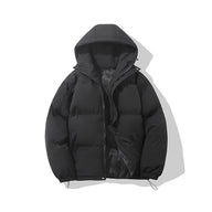 Aubrey | Women's Puffer Jacket - Zipper Hooded Long Sleeve Warm Padded