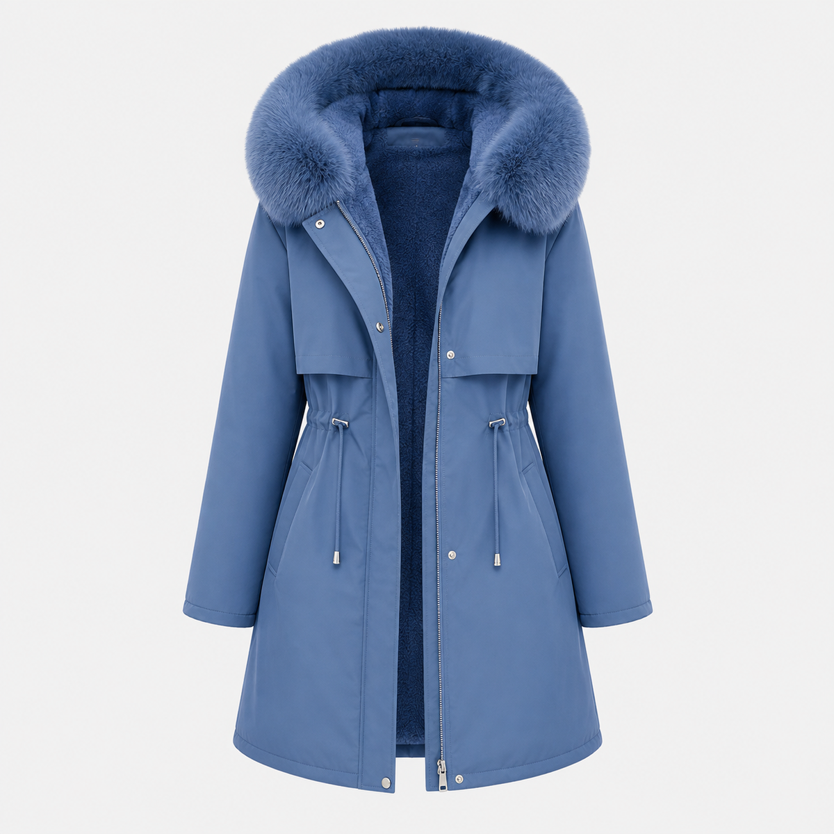 Brooke | Women's Fur-Trim Waterproof Winter Coat - Hooded