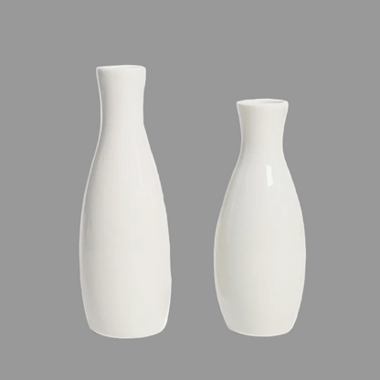 Ceramic Floor Vase | Modern Rounded Design for Home Decor