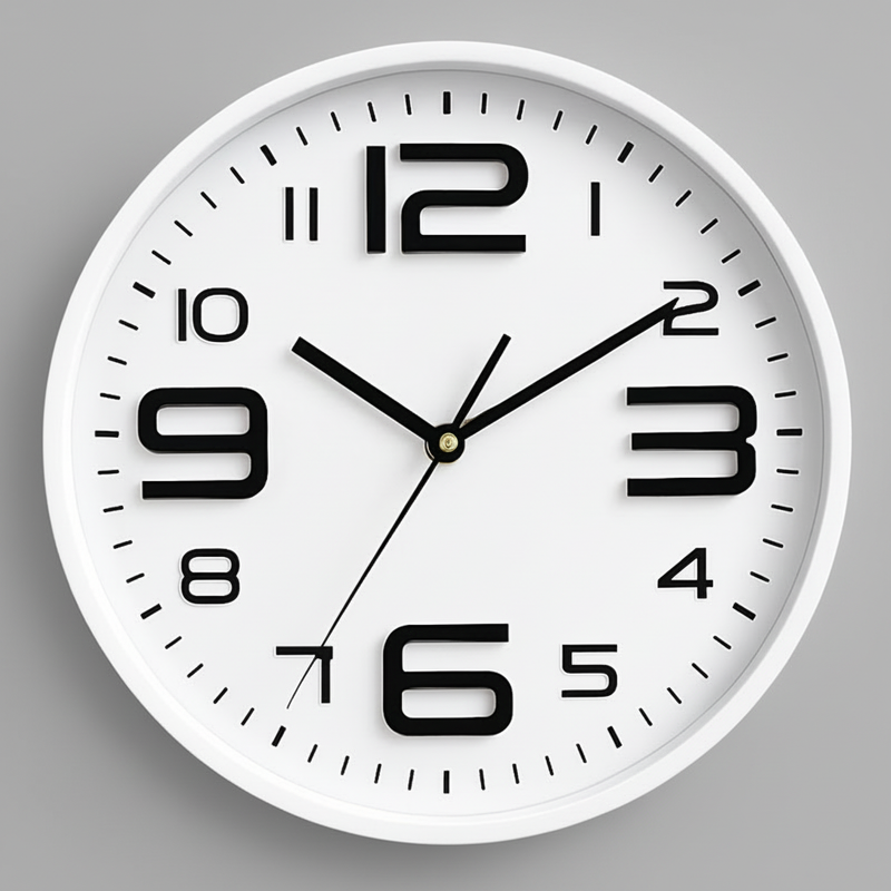 Colorful Cartoon Wall Clock | Kids Room Decor 30cm
