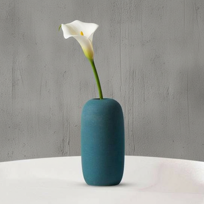 Colorful Ceramic Vase | Modern Flower Vase for Tabletop Decor