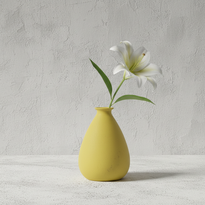 Colorful Ceramic Vase | Modern Flower Vase for Tabletop Decor