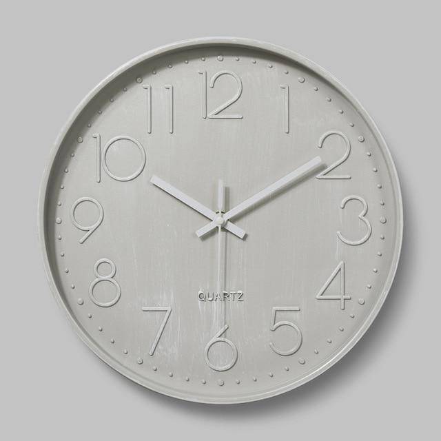 Colorful Round Wall Clock | Modern Wall Clock Decor 0