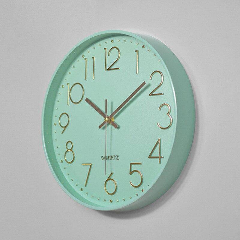 Colorful Round Wall Clock | Modern Wall Clock Decor 6