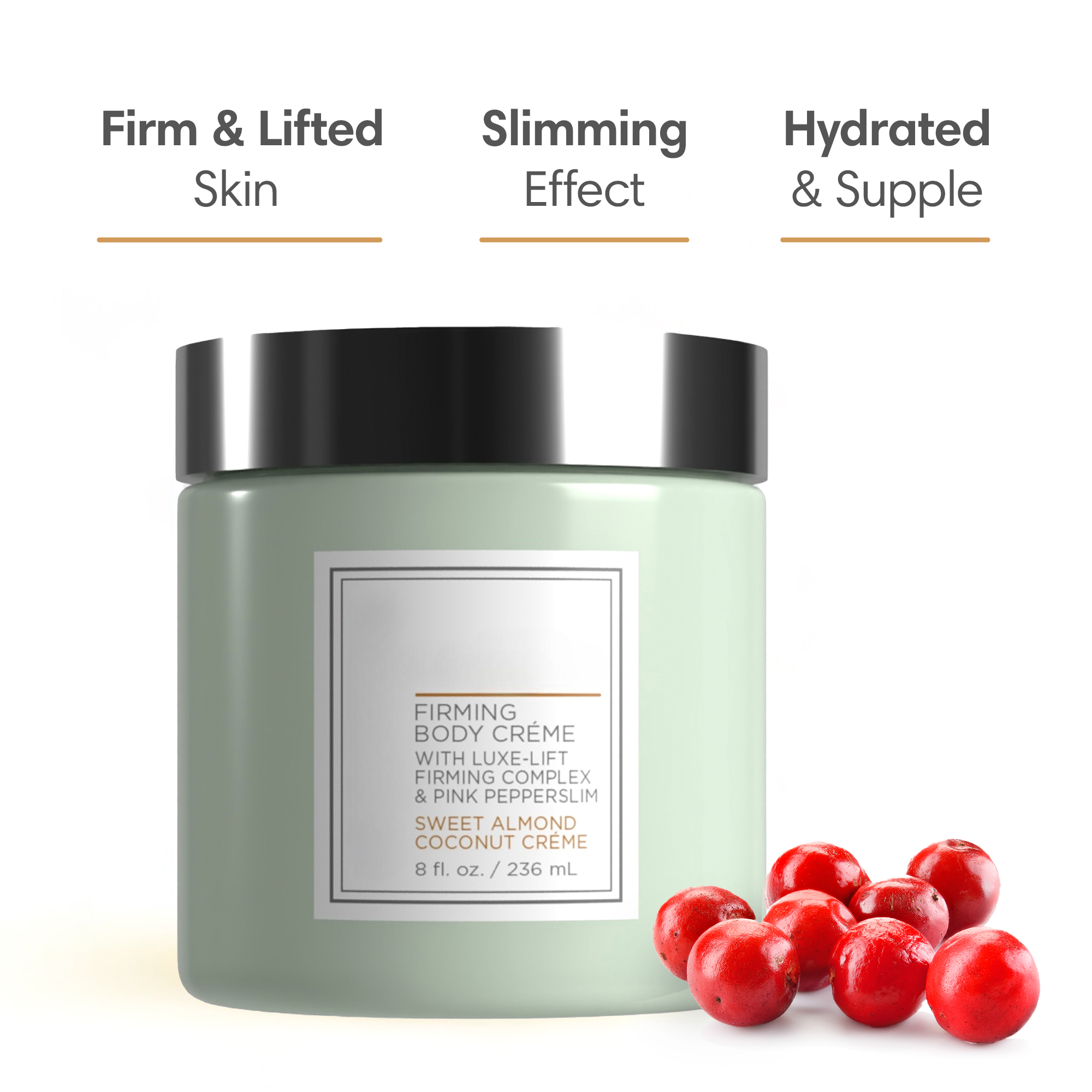 Crema Corporal Reafirmante Champagne con Complejo Luxe-Lift y Pink Pepperslim  