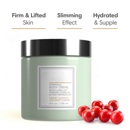 Champagne Firming Body Cream with Luxe-Lift Complex and Pink Pepperslim