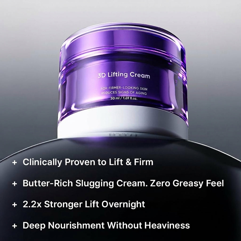 3D Lifting Cream for Wrinkles, Fine Lines & Firming