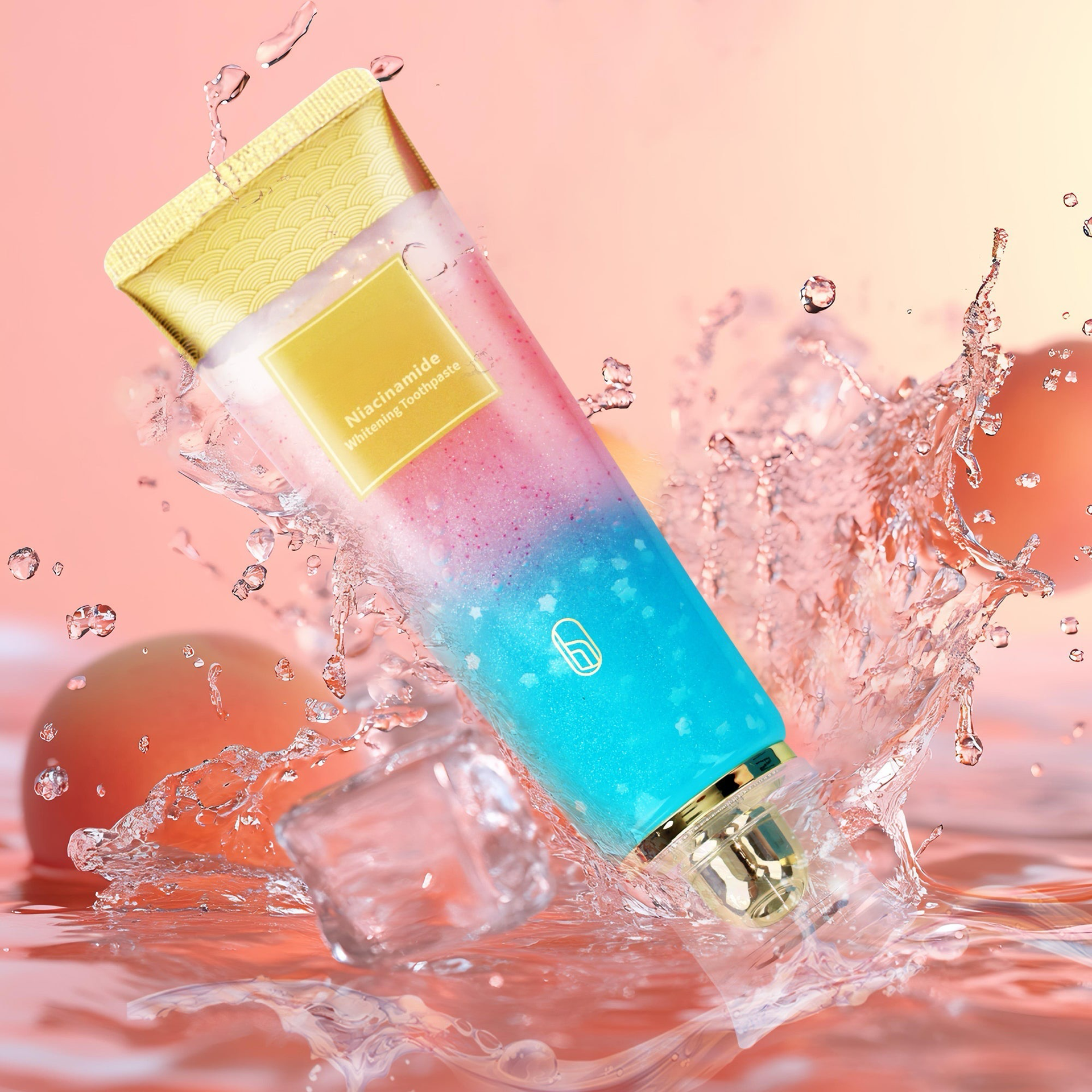 Niacinamide Whitening Toothpaste for Teeth Whitening, Stains & Fresh Breath