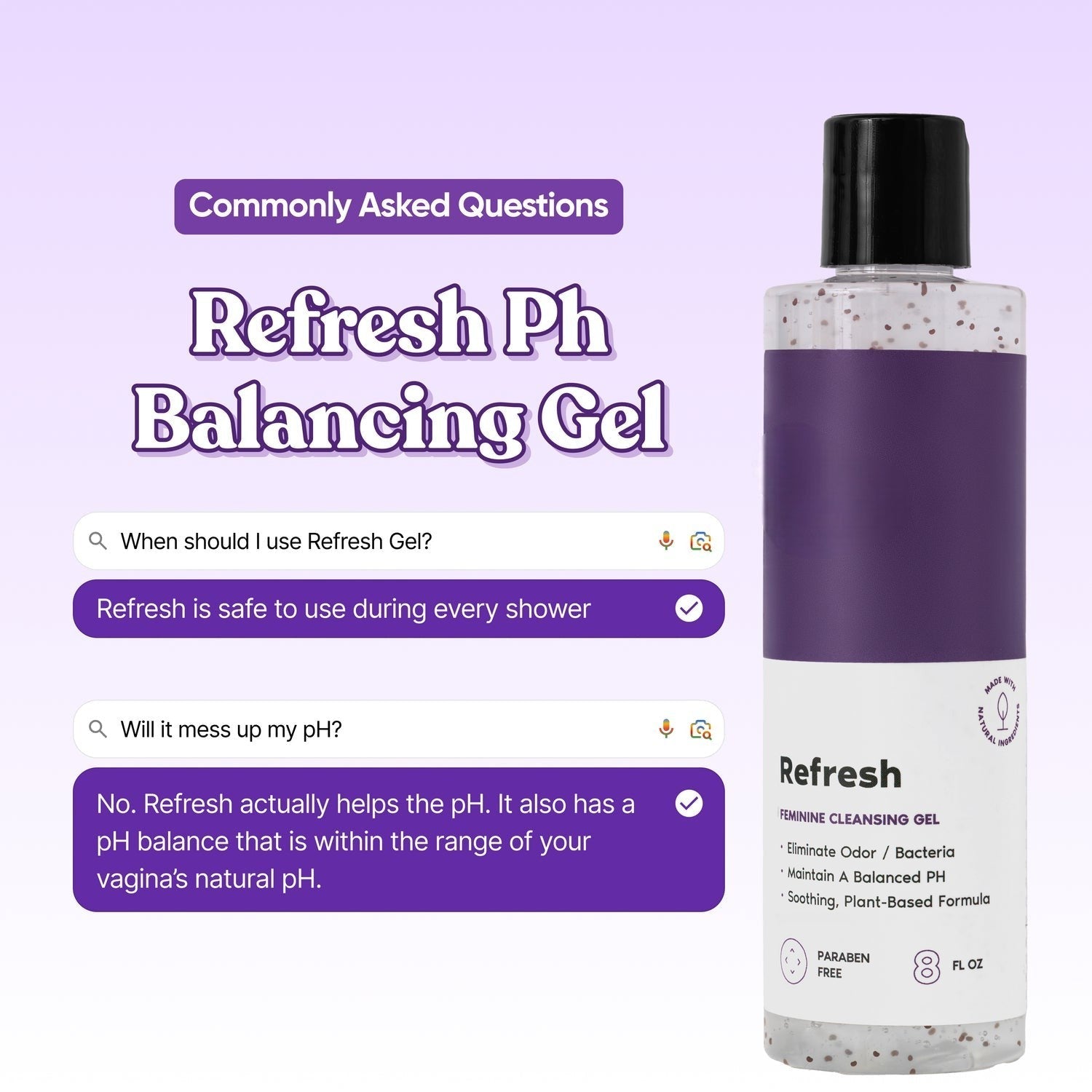 Kit de inicio Her Fantasy con lavado femenino, aceite para piel y suplementos de bienestar a base de plantas