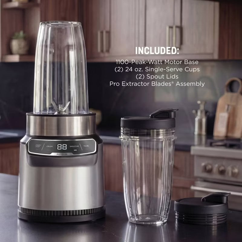 Nutri-Blender Pro with Auto-iQ, 1100W Personal Smoothie Blender