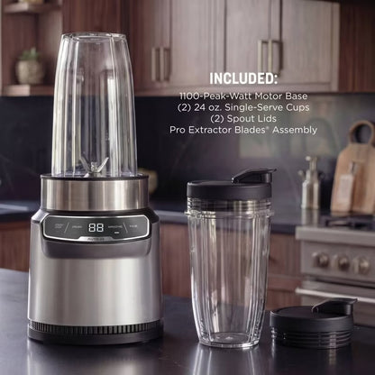 Nutri-Blender Pro with Auto-iQ, 1100W Personal Smoothie Blender