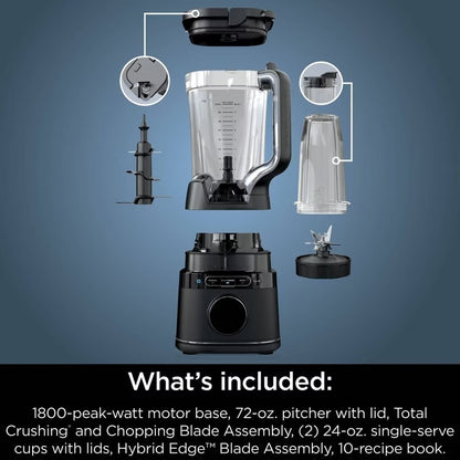 Power Blender Pro + Personal Single-Serve, BlendSense, 1800PW