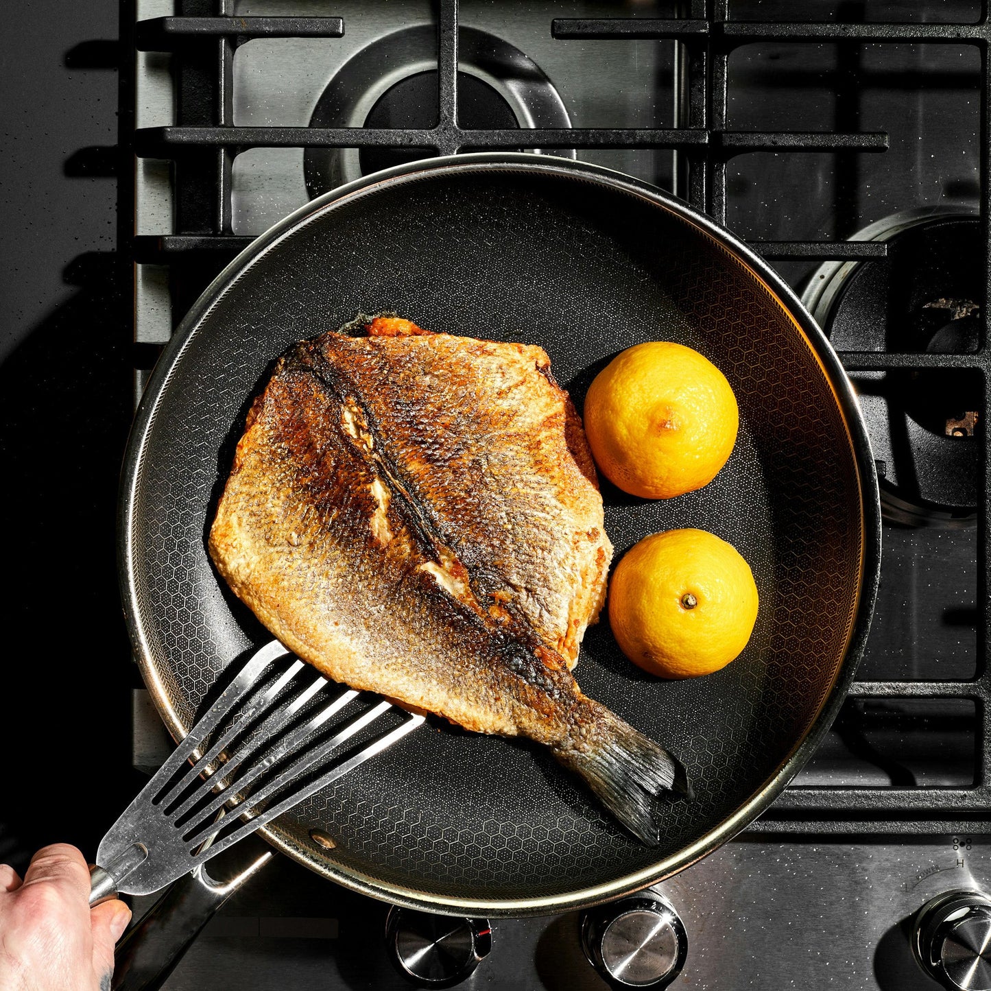 Hybrid Fry Pan, 12", Spacious for Family-Sized Cooking