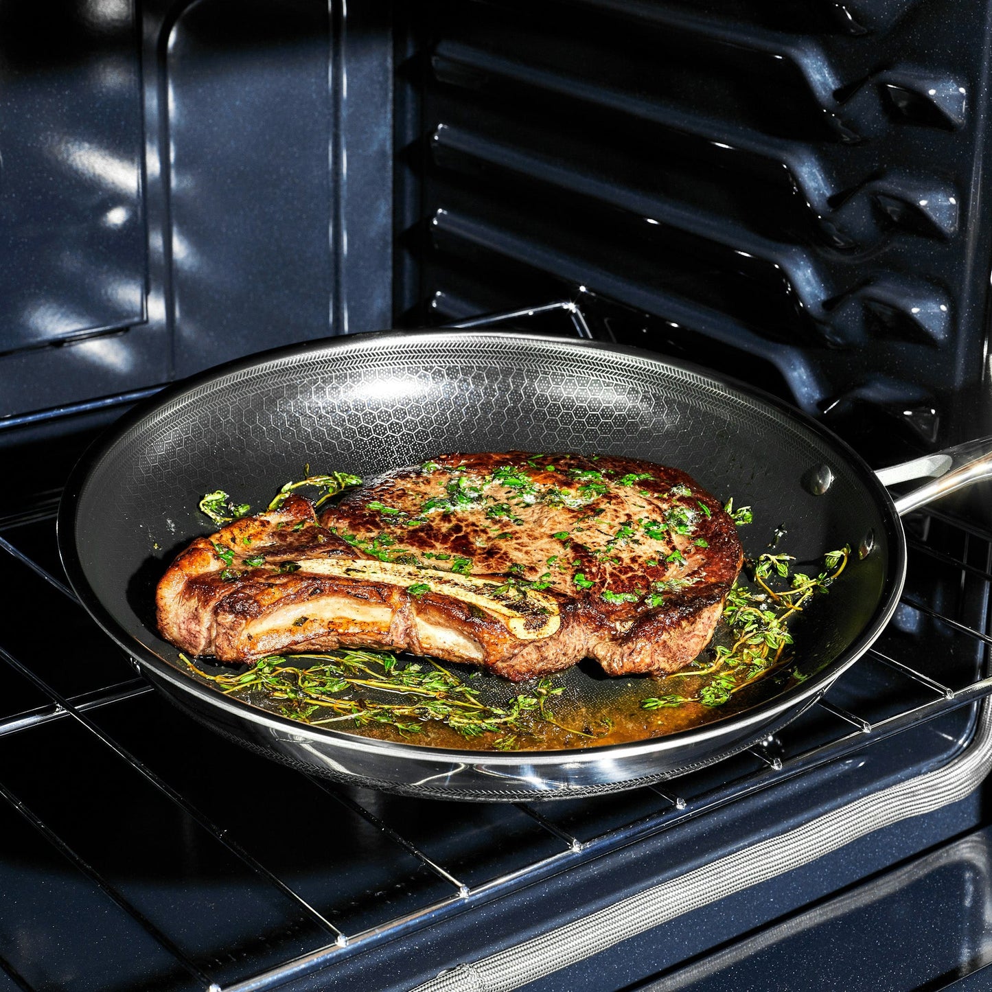 Hybrid Fry Pan, 12", Spacious for Family-Sized Cooking