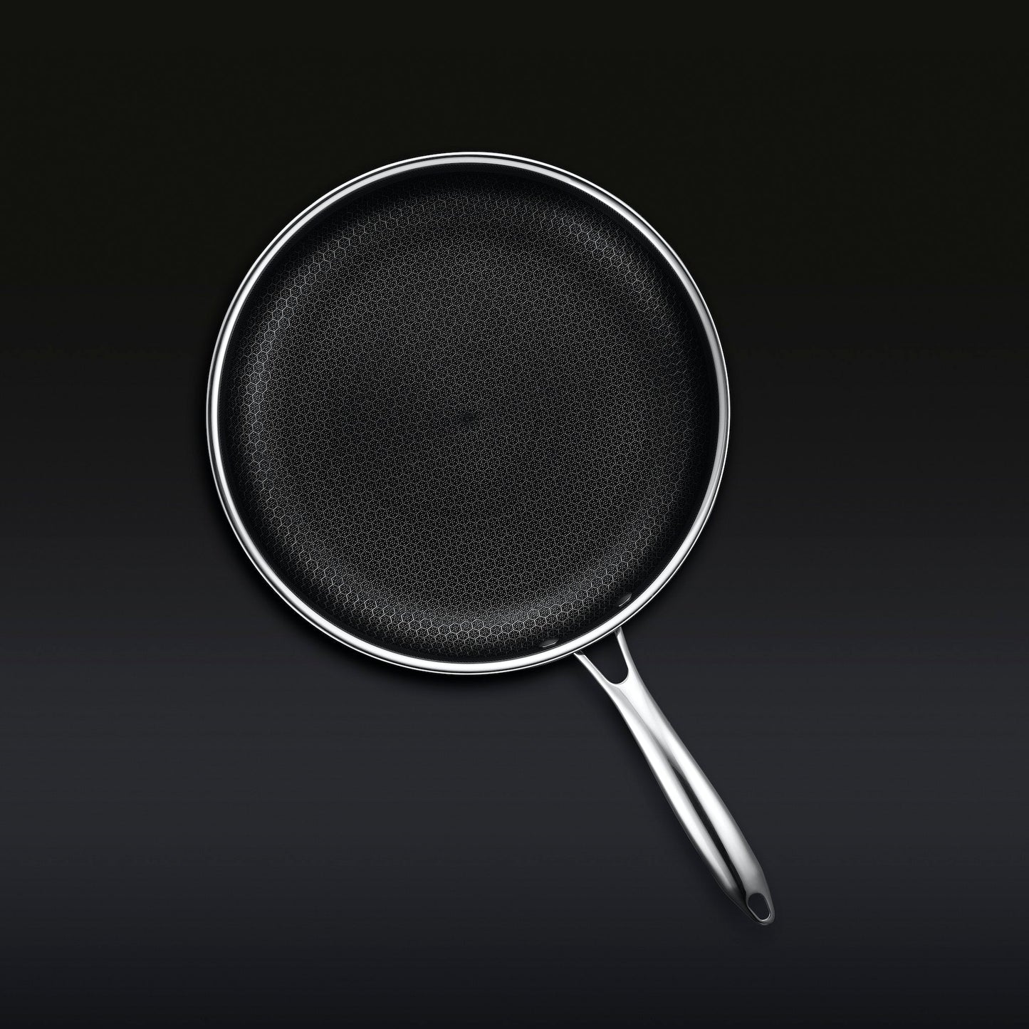 Hybrid Fry Pan, 12", Spacious for Family-Sized Cooking