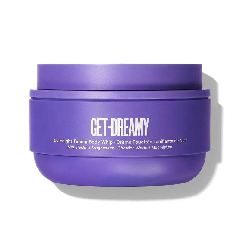 GET-DREAMY crema montata notte per rassodare, levigare e migliorare la texture irregolare della pelle
